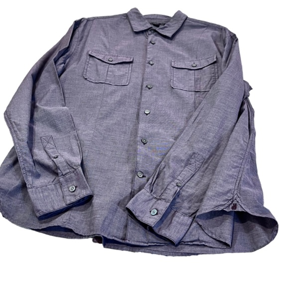 John Varvatos USA Peace Sign Western Marshall Shirt - Picture 8 of 13